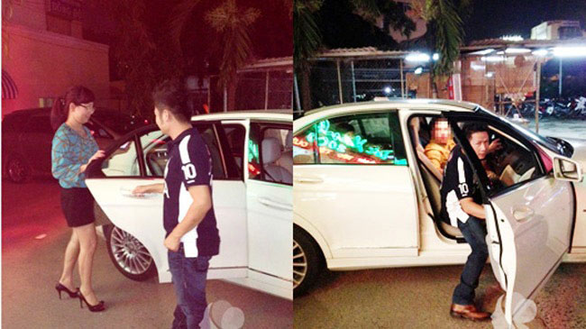 Về nước biểu diễn, Bằng Kiều được đưa đón bằng những chiếc xe sang trọng thương hiệu Porsche và Mercedes-Benz, nhưng vẫn thích...điếu cày.