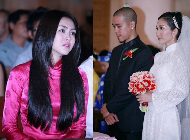 Trước đây, trong đám cưới của Kim Hiền với người chồng cũ, khi Kim Hiền được nhận nhẫn cưới từ tay ông xã Phong DJ, Tăng Thanh Hà đã rơi những giọt nước mắt hạnh phúc.