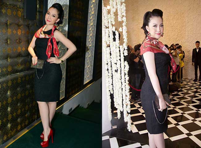 Linh Nga cho biết cô đã giảm được 8kg sau hơn một tháng lâm bồn. Quyết tâm của nữ diễn viên múa này là tiếp tục giảm được 5kg nữa để sớm lấy lại vóc dáng 