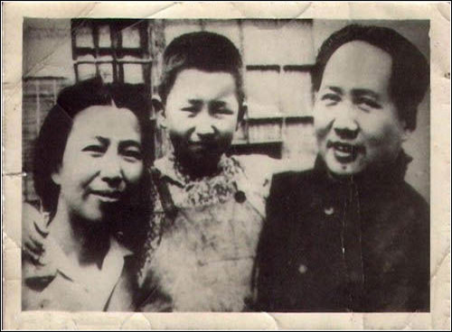 Chủ tịch Mao Trạch Đông và bà Giang Thanh