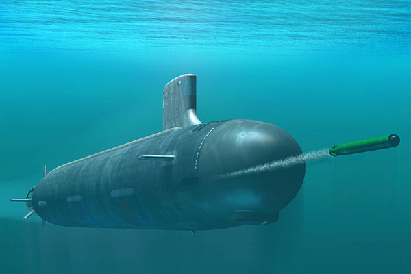Mô phỏng hình ảnh tầu ngầm tấn công lớp Virginia của Mỹ khoe sức mạnh dưới biển...
