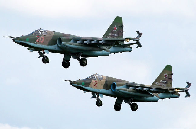 Máy bay cường kích Su-25 sẽ được trang bị hệ thống Vitebsk hoàn chỉnh trong năm 2013