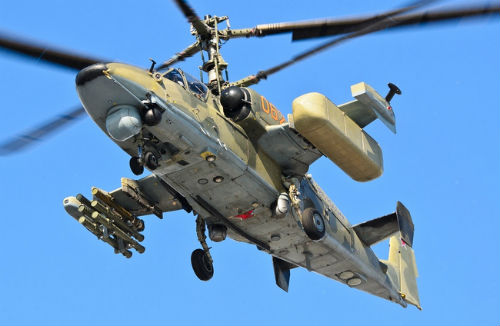 Một số loại trực thăng như K-52 đã được trang bị máy gây nhiễu chủ động của Vitebsk từ 2 năm qua