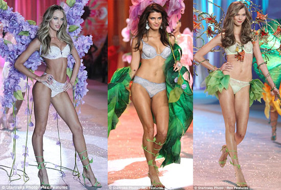 Những mẫu thiết kế thiên nhiên với hoa, lá... là những thiết kế chiếm đa số trong show diễn lần này.