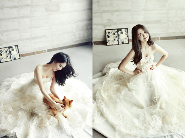 Bóc giá' hai chiếc váy cưới trong mơ của 'chị đẹp' Son Ye Jin