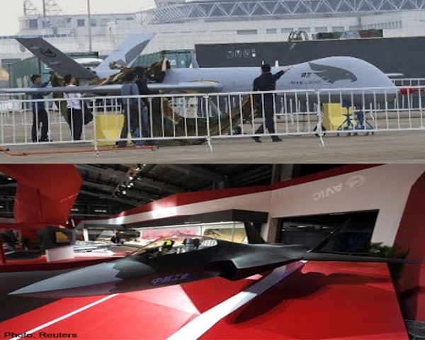 Hai vũ khí khủng nhất của Không quân Trung Quốc tại triển lãm hàng không Chu Hải năm 2012