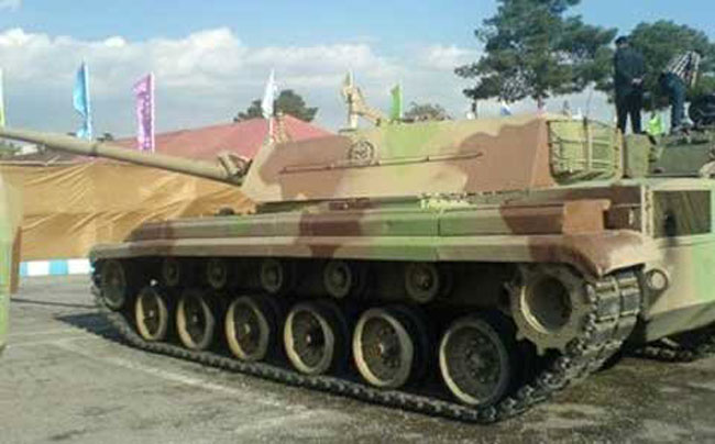 Xe tăng Zufiqar do Iran tự chế nặng 41 tấn, do khu liên hợp công nghệ Shahid Kolah Dooz chế tạo. Nó được trang bị súng tăng và hai khẩu súng máy. 