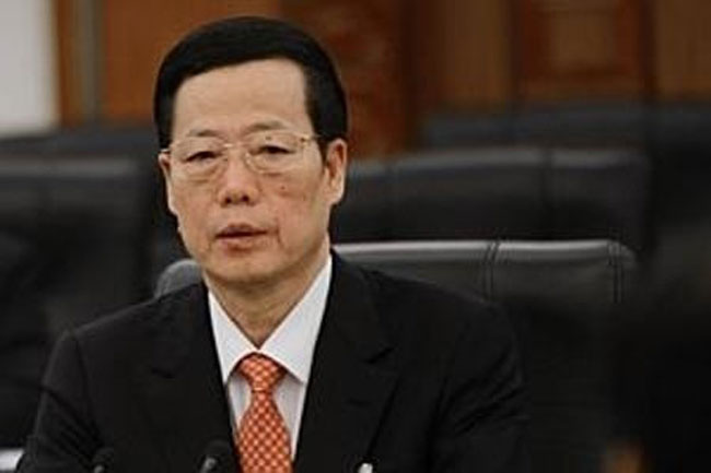 7 Ông Trương Cao Lệ, ủy viên Ban Thường vụ Bộ Chính trị Trung Quốc khóa 18., Sinh năm 1946 tại thành phố Tân Giang, tỉnh Phúc Kiến. Trương Cao Lệ là  Bí thư Thành ủy Thiên Tân, một thành phố đang lên với 13 triệu dân. Trương Cao Lệ học ngành Kế hoạch và Thống kê tại Đại học Hạ Môn, ông đi lên từ Công ty Dầu mỏ Guangdong Maoming và được cựu Chủ tịch Giang Trạch Dân đỡ đầu. Năm 2001, Trương Cao Lệ  trở thành Chủ tịch và sau đó là Bí thư Tỉnh ủy Sơn Đông trước khi chuyển tới Thiên Tân vào năm 2007. Trương là một người ủng hộ nền kinh tế thị trường.