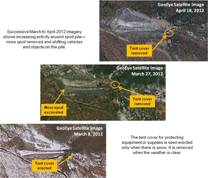 So sánh hình ảnh tại thời điểm chụp từ khoảng tháng 3 – 4/2012.
