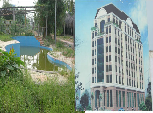 Còn kỳ thủ Sáu Lèo cũng chịu chơi không kém cho xây dựng dự án mở vườn ẩm thực phía sau Công ty Thủy sản Sao Ta (Fimex Việt Nam). Sau khi bị bắt, khu đất này khóa cửa im ỉm. Trước khi bị bắt, Sáu Lèo nhờ người quen giới thiệu tìm nơi vay vốn đầu tư xây dựng khu cao ốc văn phòng mặt tiền đường Trần Hưng Đạo. Tiền chưa vay được, Sáu Lèo bị bắt nên dự   án cao ốc văn phòng “trùm mền”.