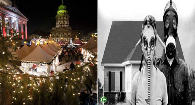 Tại chợ Giáng sinh quảng trường Gendarmenmarkt (Berlin - Đức), người dân nhộn nhịp mua sắm đón Giáng sinh thì ở Mỹ lại nghĩ đến cách để 