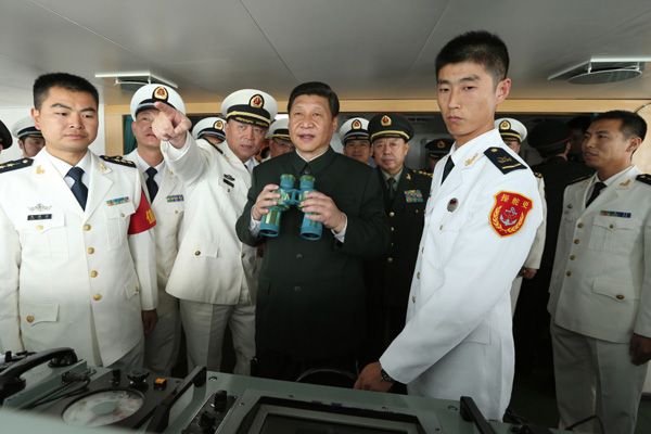 Đây là chuyến công tác miền nam đầu tiên của ông Tập Cận Bình trên cương vị mới, một dấu hiệu cho thấy nhà lãnh đạo này đặc biệt quan tâm tới quân khu Quảng Châu và hạm đội Nam Hải.