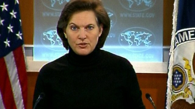 Bà Nuland cũng không quên nhắc lại lập trường 