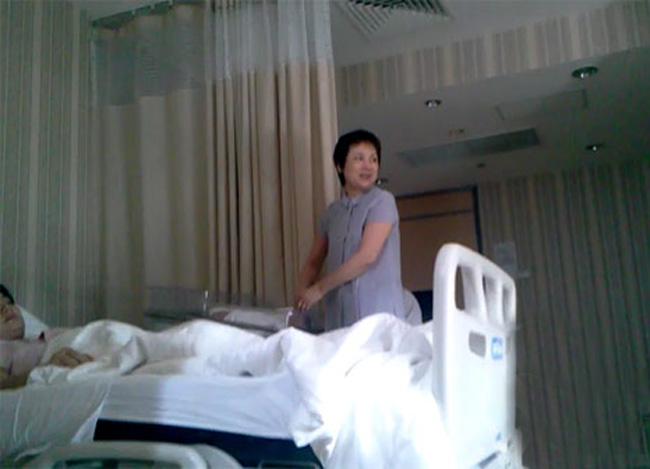 Ngày 5/12/2012, Thúy Vinh sinh hạ sinh một bé trai nặng gần 3 kg. 
