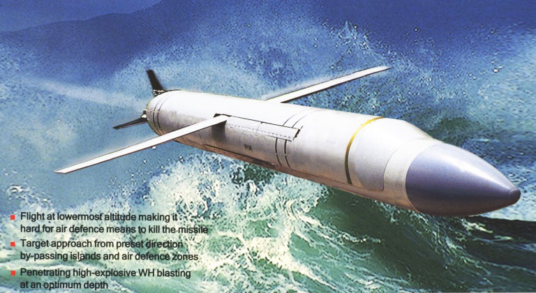Tên lửa hành trình chống tàu 3M-54E dùng để tiêu diệt các loại tàu chiến mặt nước (tàu tuần tiễu, tàu khu trục, tàu đổ bộ, tàu hậu cần) hoạt động riêng lẻ cũng như hoạt động theo đội hình tàu trong các điều kiện bị chế áp điện tử. 