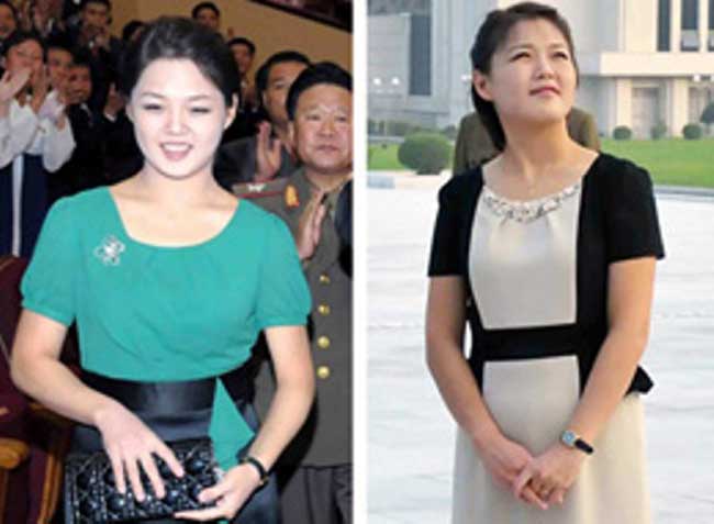 Thời gian vừa qua khi bà Ri Sol-Ju xuất hiện bên cạnh ông Kim Jong-Un, đệ nhất phu nhân thường duyên trong những bộ đầm lịch lãm và đôi giày cao gót, một xu hướng thời trang ít thấy ở Triều Tiên. Sự xuất hiện của bà được cho là mang tới một làn gió mới cho làng thời trang Bình Nhưỡng. Ri Sol-ju sính thời trang Dior và đồng hồ Movado.
