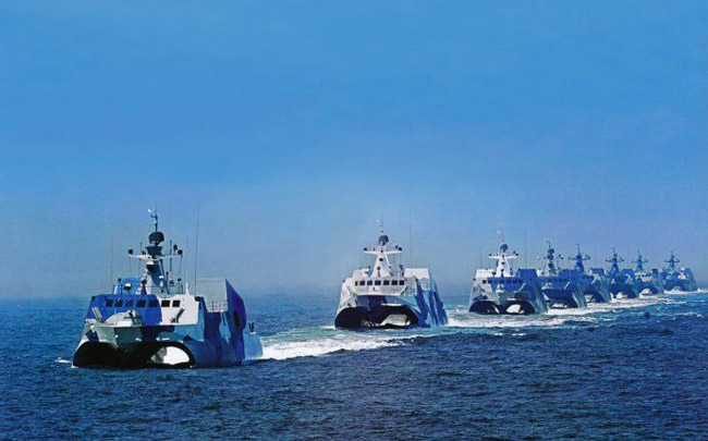 Khi sức mạnh quân sự của Trung Quốc phát triển liên tục, chiến lược bành trướng của nó trên Biển Đông và Hoa Đông đang biến 2 vùng biển này thành một 