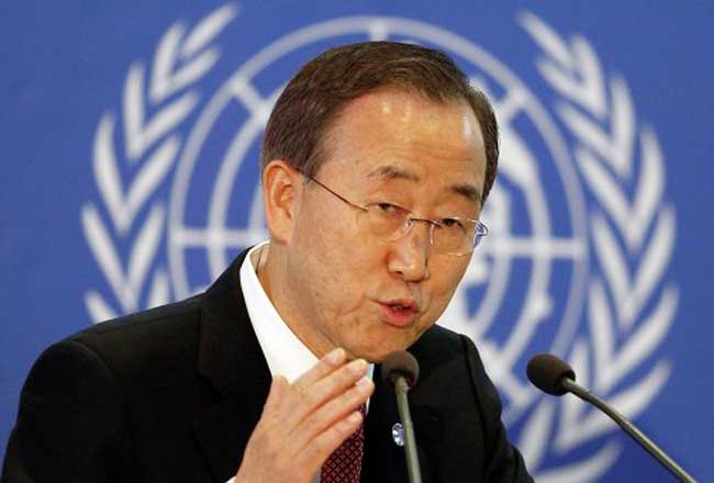 Cùng ngày, Tổng Thư ký Liên hợp quốc Ban Ki-moon cảnh báo rằng một vụ thử hạt nhân của Triều Tiên có thể làm tan tành những hy vọng về một sự hòa giải cuối cùng với Hàn Quốc.  Theo ông Ban Ki-moon, Tổng thống kế nhiệm Hàn Quốc Park Chung-he 