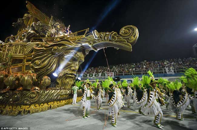 Một màn trình diễn ở Carnaval năm nay.