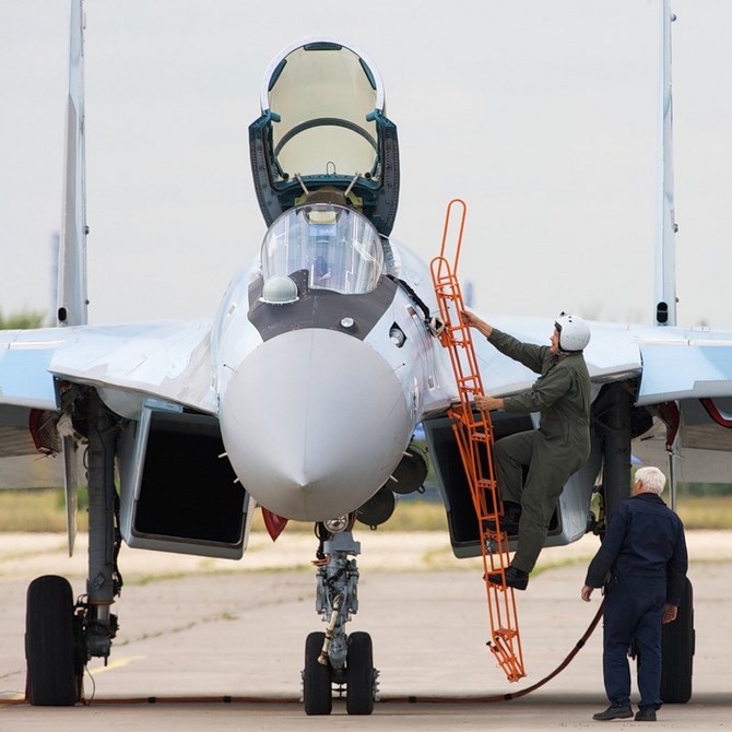 Su-35S là tiêm kích đa năng, siêu cơ động hiện đại nhất của Không quân Nga hiện nay.