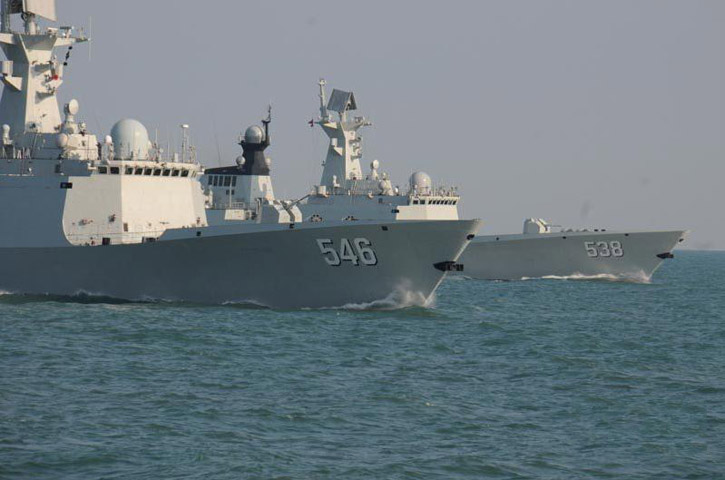 Hoạt động chính của 3 tàu Hải tuần Trung Quốc được cho là 