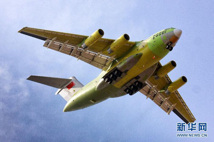 Hiện nay, Y-20 đang sử dụng động cơ D-30KP2 nhập khẩu của Nga. 