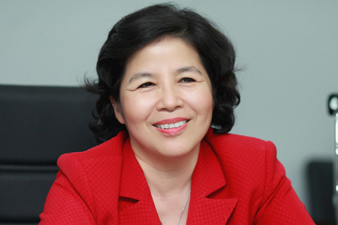 Bà Mai Kiều Liên - Chủ tịch kiêm CEO Vinamilk.