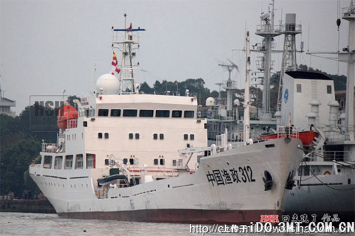 Ngư chính 312, chiếc tàu lớn nhất thuộc loại này của Trung Quốc, rời Quảng Châu, thủ phủ của tỉnh Quảng Đông ở miền nam Trung Quốc, lúc 10h30 sáng 22/3 theo giờ địa phương, di chuyển tới quần đảo Trường Sa của Việt Nam để thực hiện cái gọi là 