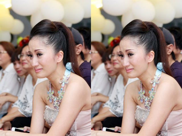 Nữ hoàng Dancesport bật khóc trước tình cảm mà 300 học trò dành cho mình. Các cô bé, cậu bé đã thực hiện một clip cảm động nói về cô.
