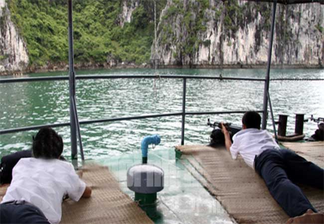  Cán bộ, chiến sĩ Vùng CSB 1 luyện tập bắn súng trên biển. Xuồng máy, một trong những phương tiện tham gia hiệu quả vào việc truy đuổi đối tượng vi phạm pháp luật trên biển.