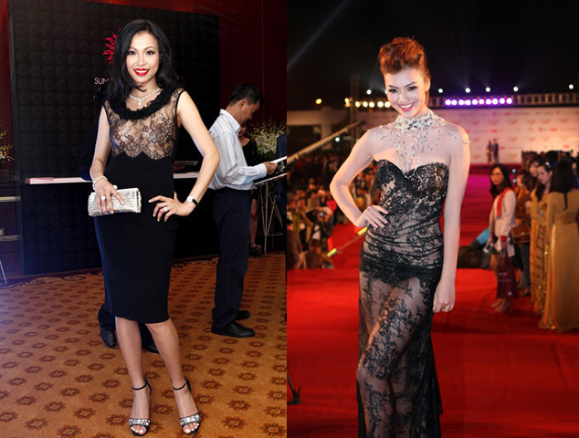  Bộ váy này táo bạo hơn bộ váy xuyên thấu của Hồng Quế tại Liên hoan phim quốc tế Hà Nội