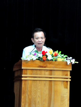 Ông Trần Thọ phát biểu tại hội nghị. Ảnh: Dân Trí