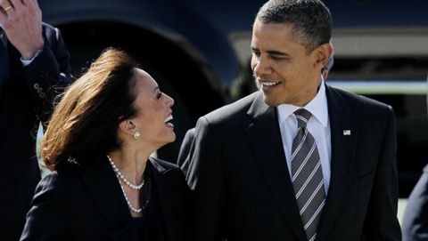 Bà Kamala Harris và Tổng thống Barack Obama là hai người bạn tốt lâu năm