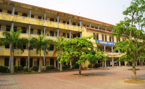 Trường THPT Hàm Rồng, TP Thanh Hóa, một trong những trường có nhiều thí sinh bị phát hiện đánh dấu bài.