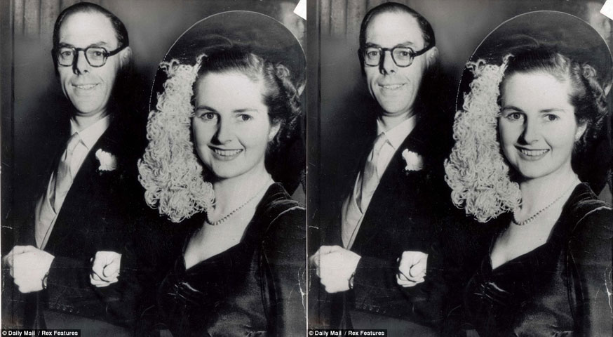 Năm 1951, bà kết hôn với doanh nhân đã từng ly dị vợ, Denis Thatcher, và bắt đầu học thi trở thành luật sư năm 1953. 