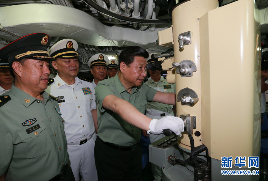 Chủ tịch TQ, Tập Cận Bình vừa có chuyến thăm thị sát lần 2 đến Hạm đội Nam Hải, đây được xem là một chuyến đi chứa nhiều 