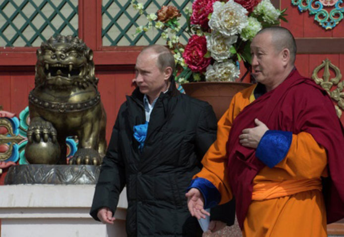 “Phật giáo đóng vai trò quan trọng ở Nga. Nhiều người biết rằng những người theo đạo Phật thường giúp đỡ trong cả hai cuộc chiến tranh thế giới