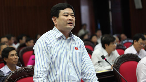 Ông Nguyễn Đình Quyền, Phó Chủ nhiệm Ủy ban Tư pháp của QH.