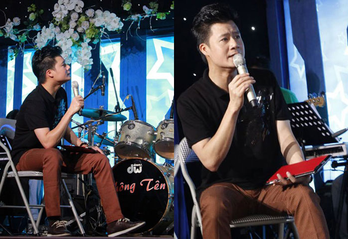  Nhiều ngày qua, Quang Dũng cùng ban nhạc và khách mời tập mướt mồ hôi cho liveshow sắp tới. 