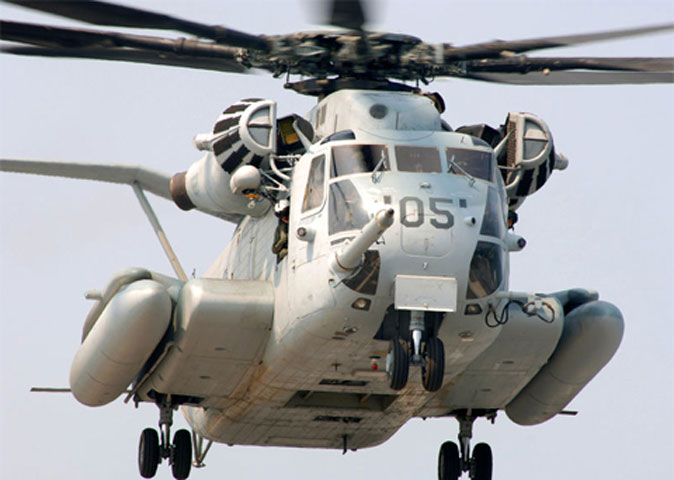 Trục thăng CH-53E được đánh giá rất cao về chỉ số an toàn hoạt động, bao gồm cả sự an toàn của phi công, hành khách và cả hoạt động của người dân dưới mặt đất nơi trực thăng bay qua. Một cuộc điều tra toàn diện sẽ diễn ra để xác định nguyên nhân vụ tai nạn. 