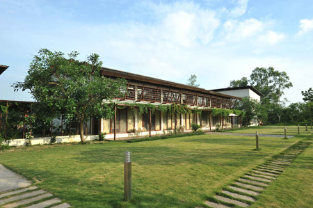 Nhà vườn của vợ chồng ca sĩ Mỹ Linh tại Sóc Sơn