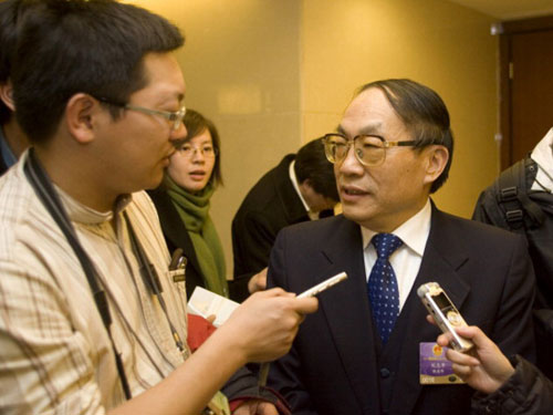 Cựu Bộ trưởng Đường sắt Trung Quốc Lưu Chí Quân lúc còn đương quyền thường hay coi ngày để khởi công các dự án - Ảnh: AFP