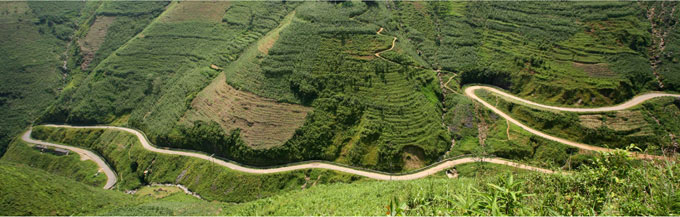 Vẻ đẹp của công viên địa chất toàn cầu cao nguyên đá Đồng Văn - Ảnh: Thanh Tâm