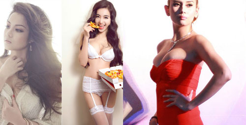 Những người đẹp có bộ ngực độ sộ nhất showbiz Việt