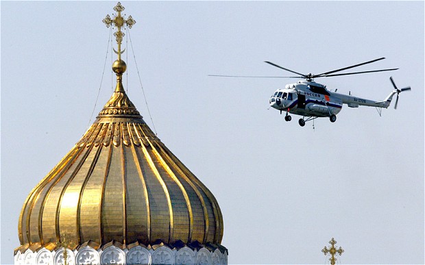 Chiếc Mi -8 của Nga trở thành phương tiện đi làm của Tổng thống Nga Putin