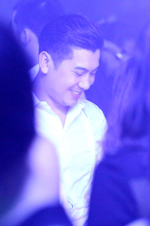  Thanh Hằng rất bình tĩnh và vui vẻ khi được hỏi về “người đàn ông bí mật”.