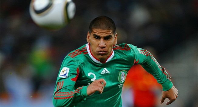 Salcido là một trong những cái tên sáng giá trong đội tuyển Mexico.