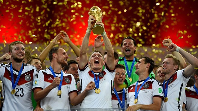 Đội tuyển Đức chính thức trở thành nhà vô địch thế giới 24 năm chờ đợi.