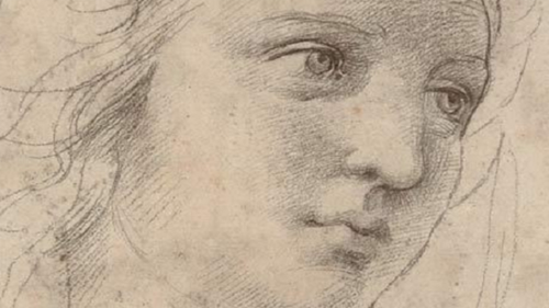 Bức vẽ bằng chì đắt nhất là Raphael’s Head of a Muse giá 47,9 triệu USD.