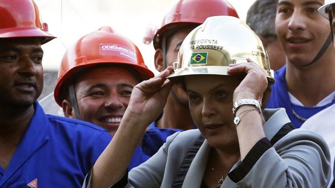 Bà Dilma Rousseff, đương kim Tổng thống Brazil